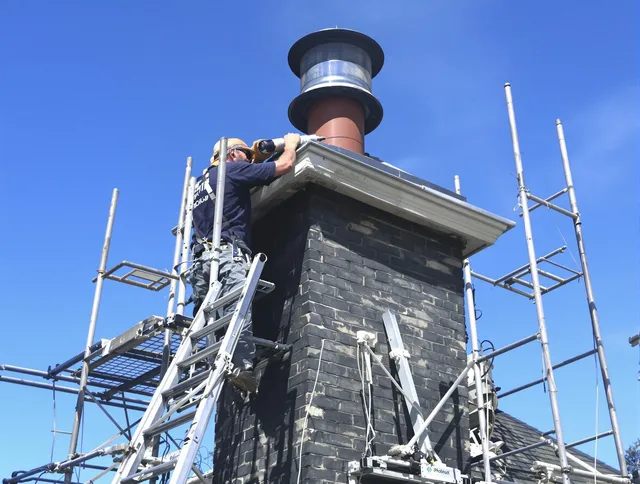 Sturdy chimney crown finished by Lakeland Chimney Sweep in Lakeland, FL