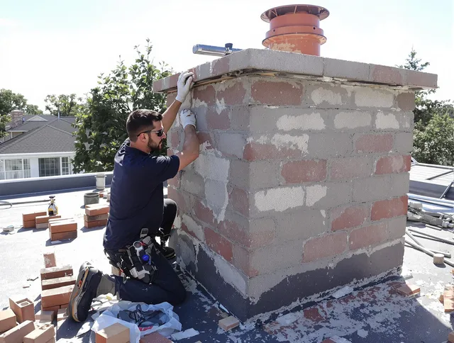 Advanced chimney repair process by Lakeland Chimney Sweep in Lakeland, FL