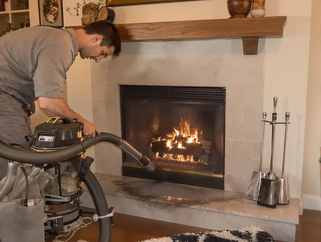 Routine fireplace upkeep by Lakeland Chimney Sweep in Lakeland, FL