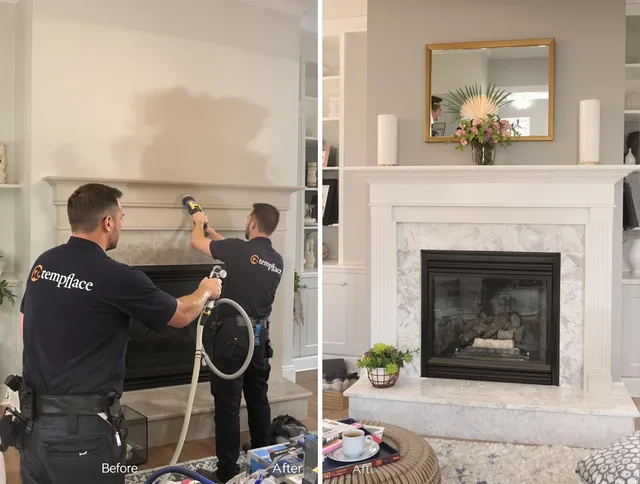 Professional soot removal by Lakeland Chimney Sweep team in Lakeland, FL